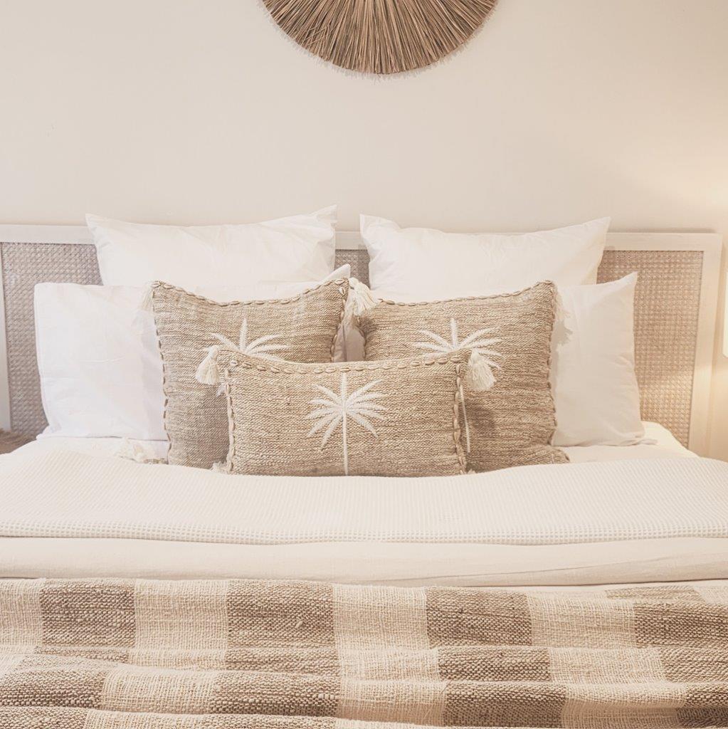 Paradise Palm Lumbar Cushion Cover | 30x50cm