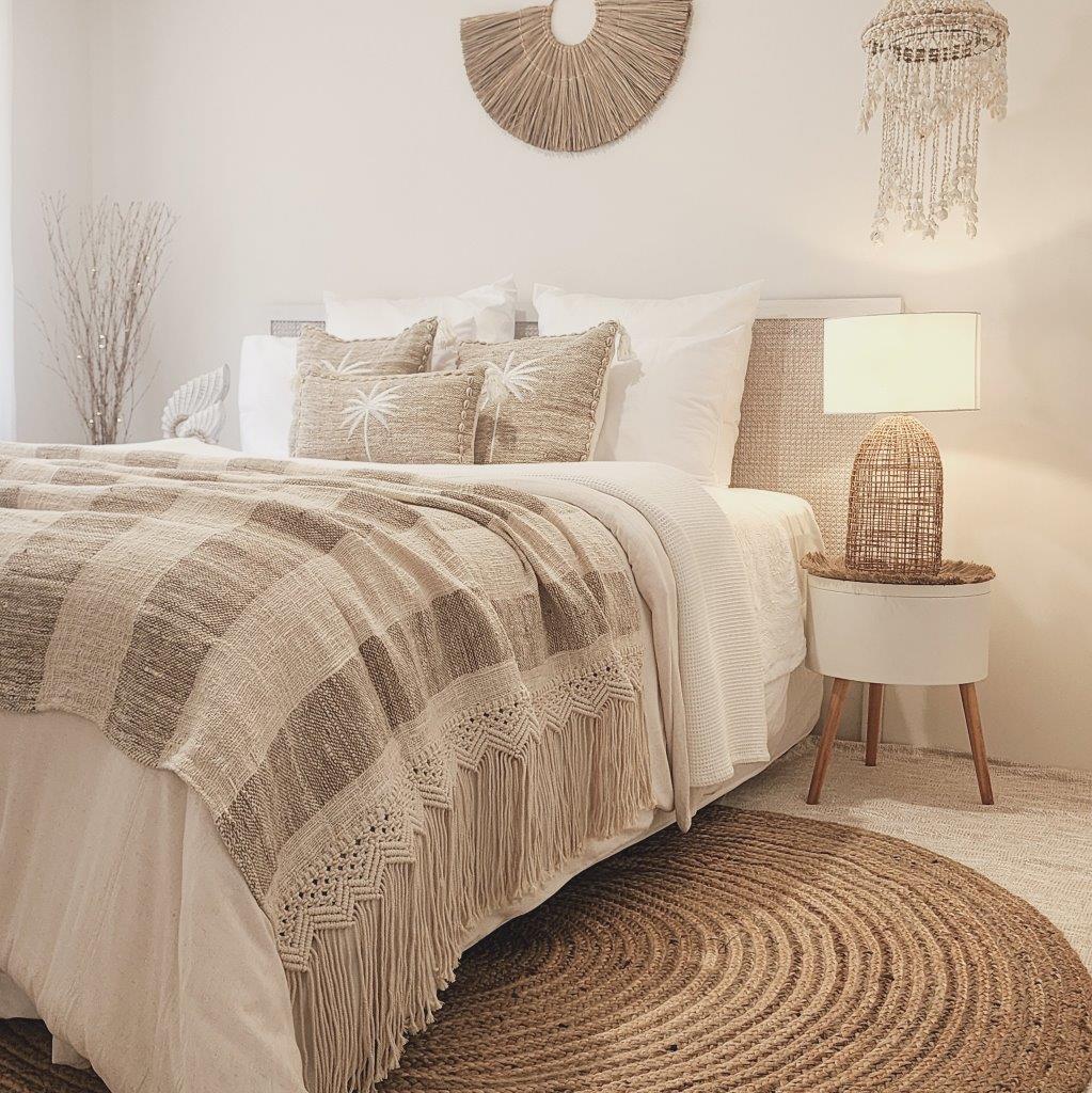 Paradise Palm Lumbar Cushion Cover | 30x50cm