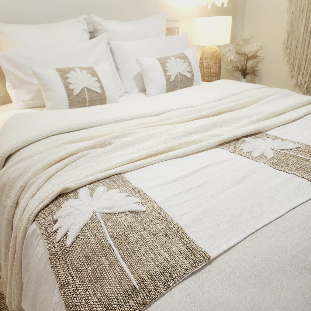 Palm Beach Lumbar Cushion Cover | 30x50cm