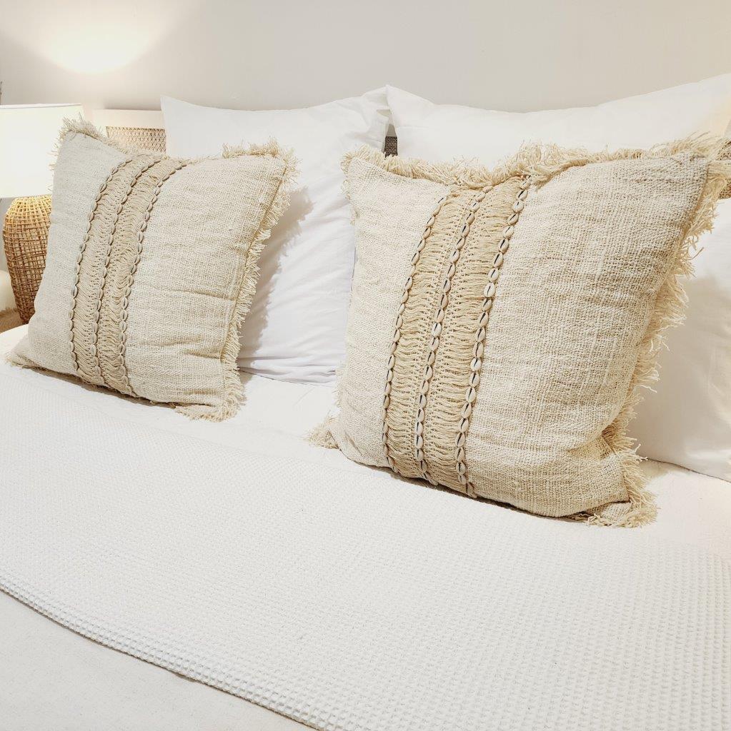 Salty Shells Cushion Cover | 50x50cm