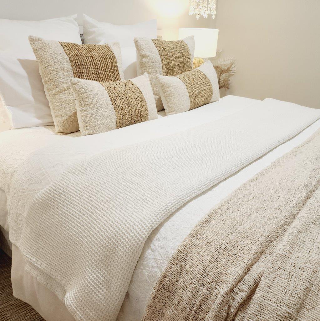 Havana Husk Lumbar Cushion Cover | 30x50cm