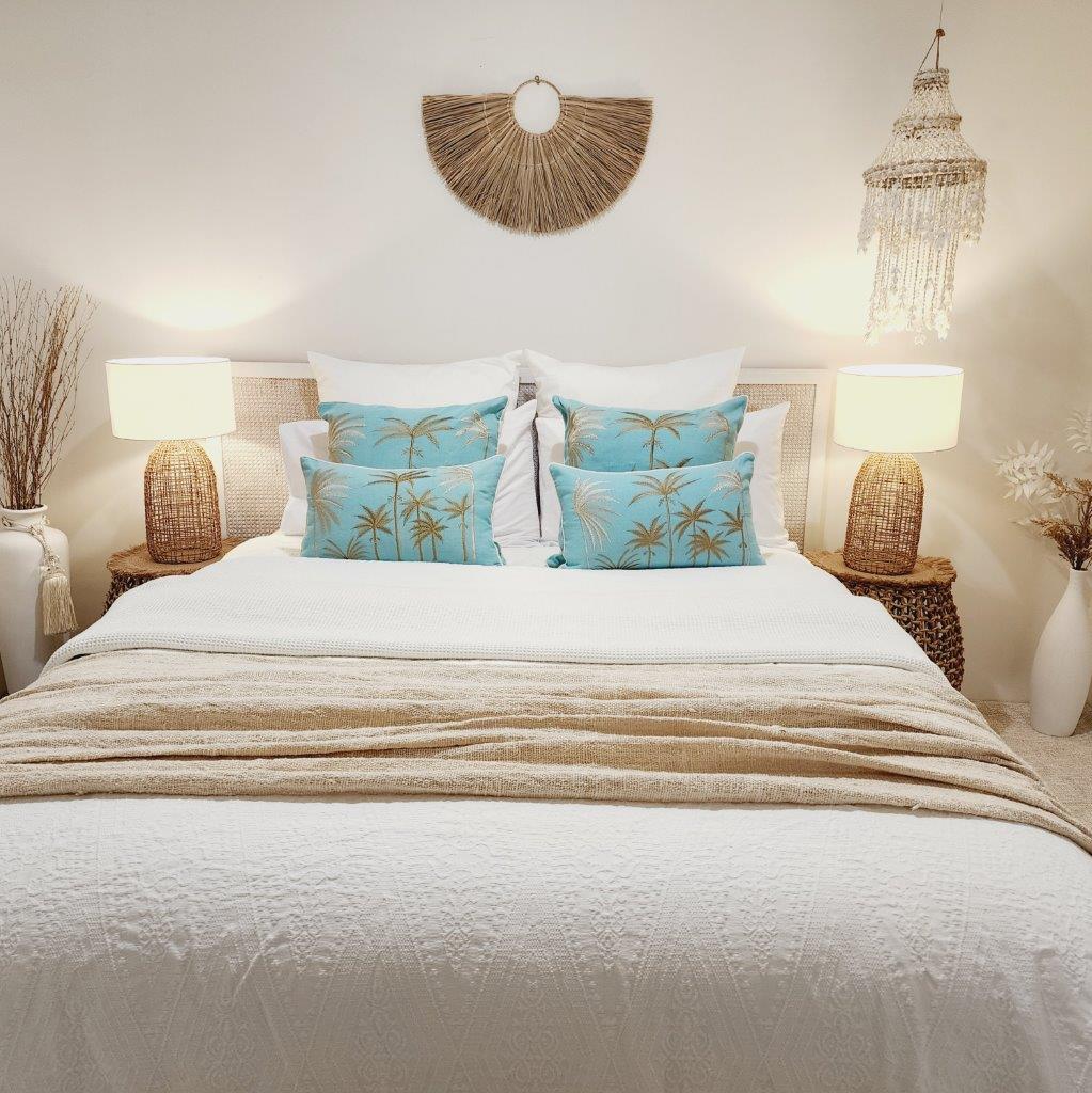 Blue Hawaii Lumbar Cushion Cover | 30x50cm