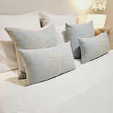 Cerulean Sea Lumbar Cushion Cover | 30x50cm