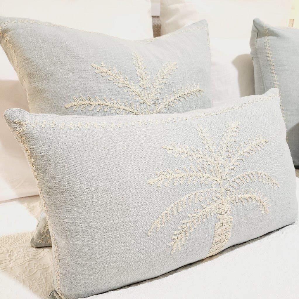 Cerulean Sea Lumbar Cushion Cover | 30x50cm