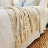 Island Luxe Throw Blanket | Tassel | 1.4m x 2.5m