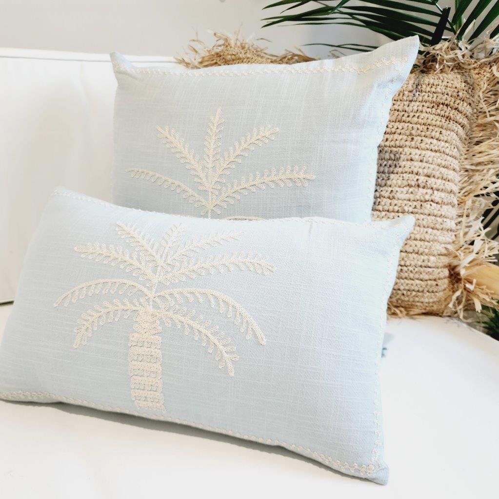 Cerulean Sea Lumbar Cushion Cover | 30x50cm