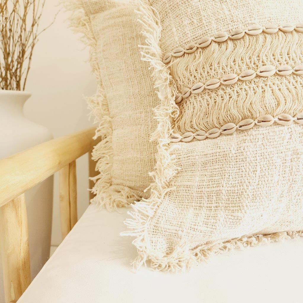 Salty Shells Cushion Cover | 50x50cm