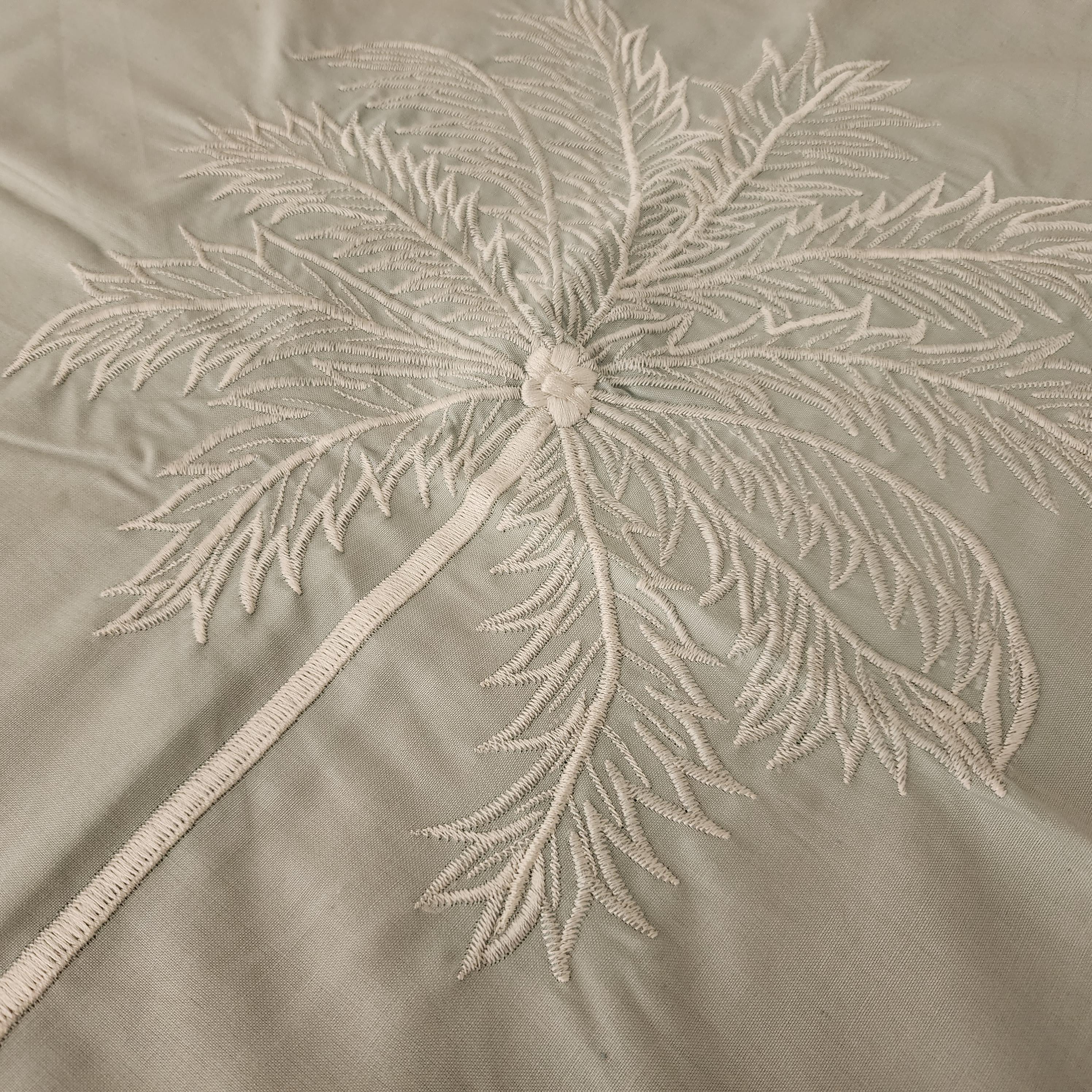 Pistachio Palms Pillowcase Set