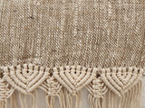 Coastal Escape Macrame Throw | Super King