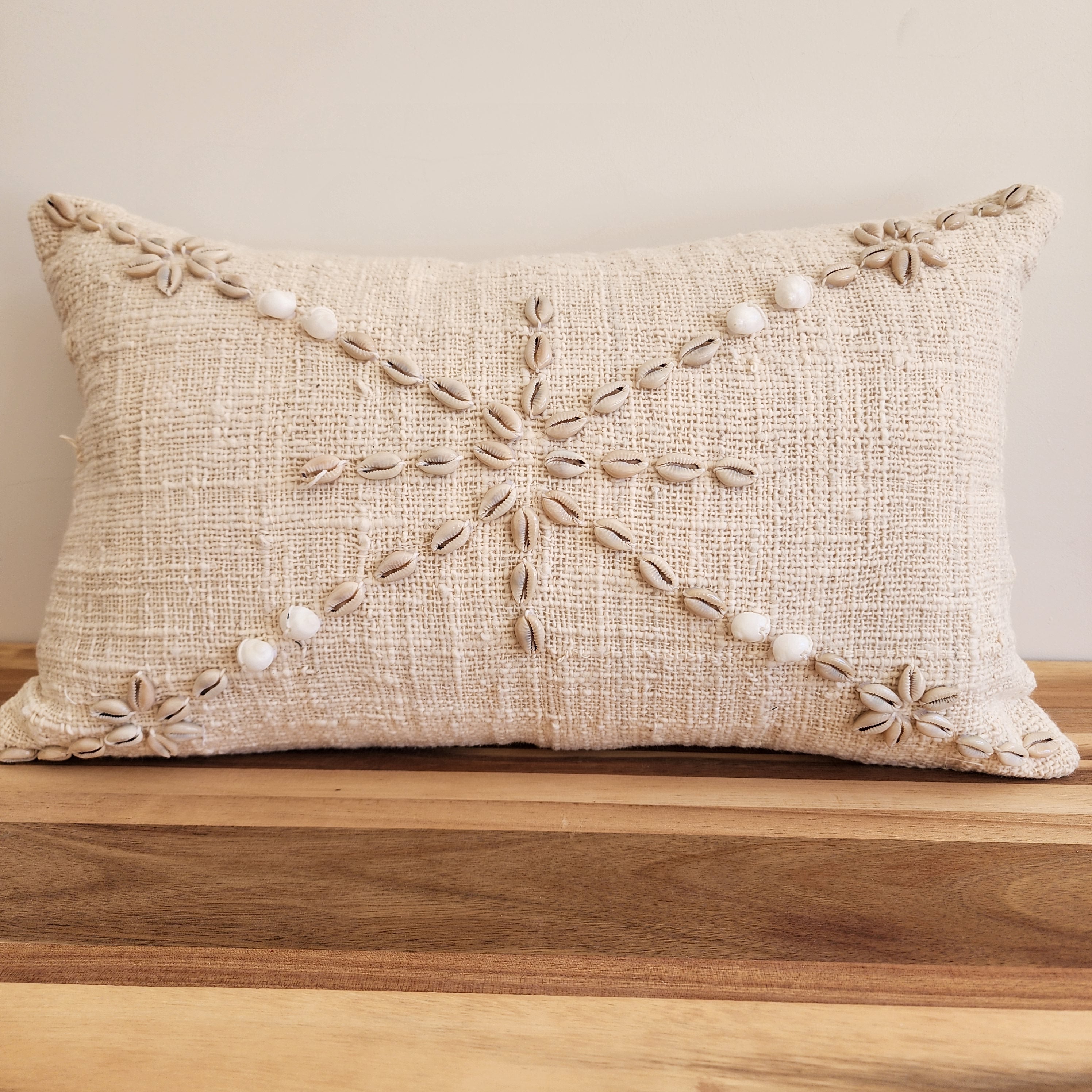 Island Star Lumbar Cushion Cover | Shell | 30x50cm