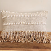 Island Shell Fringe Cushion Cover | 30x50cm