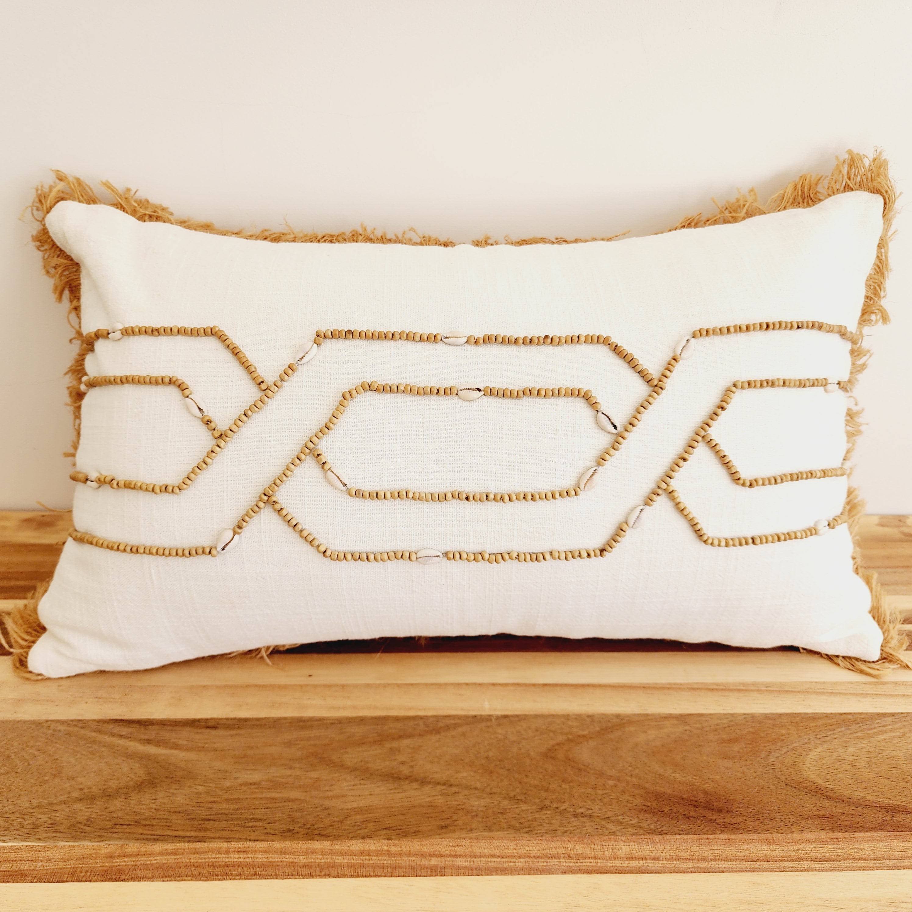 Byron Bead Luxe Cushion Cover | 30x50cm