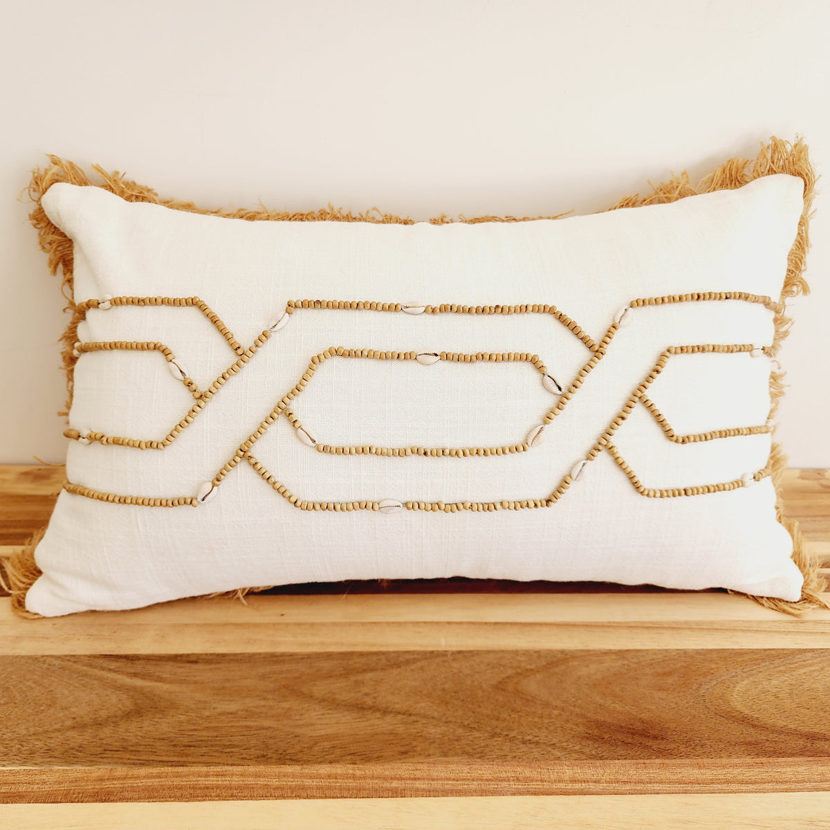 Byron Bead Luxe Cushion Cover | 30x50cm
