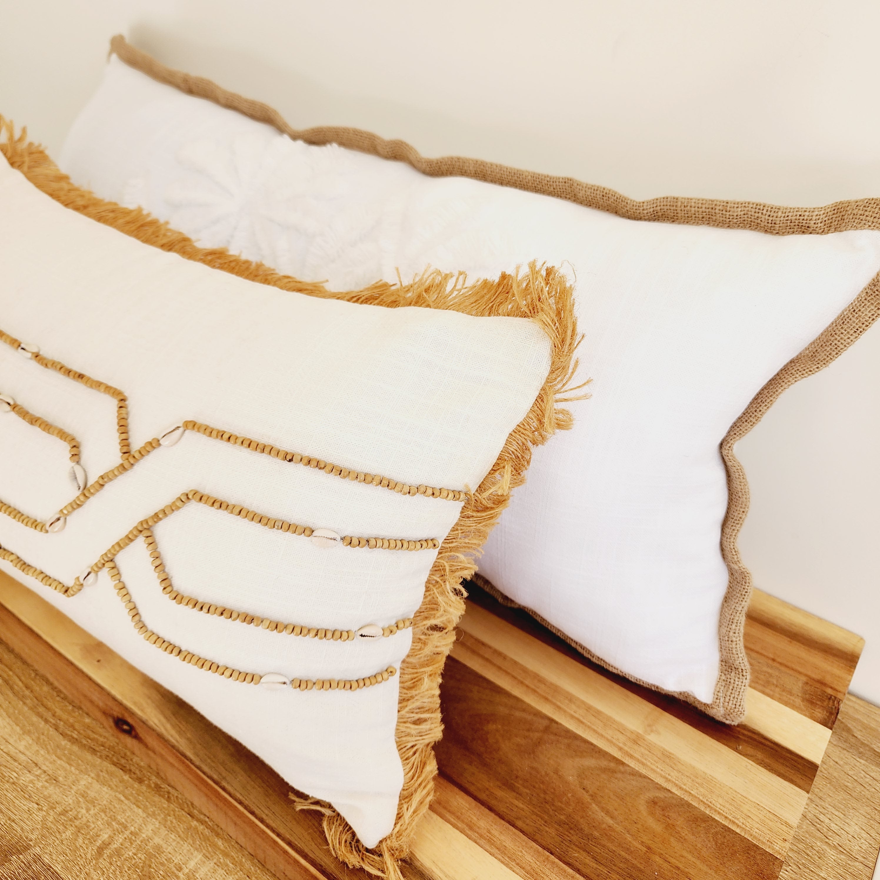 Byron Bead Luxe Cushion Cover | 30x50cm