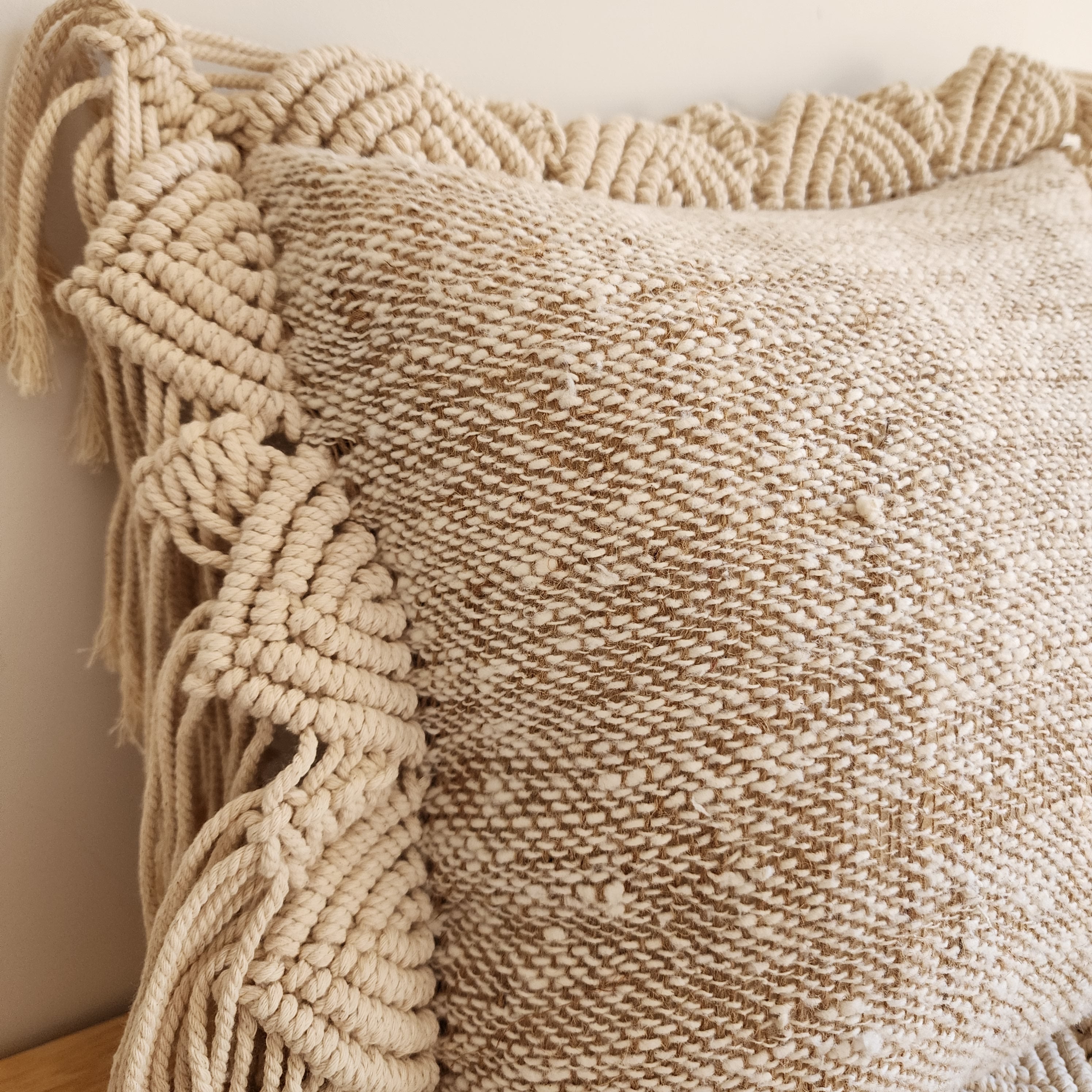 Noosa Macrame Luxe Cushion Cover | 45x45cm