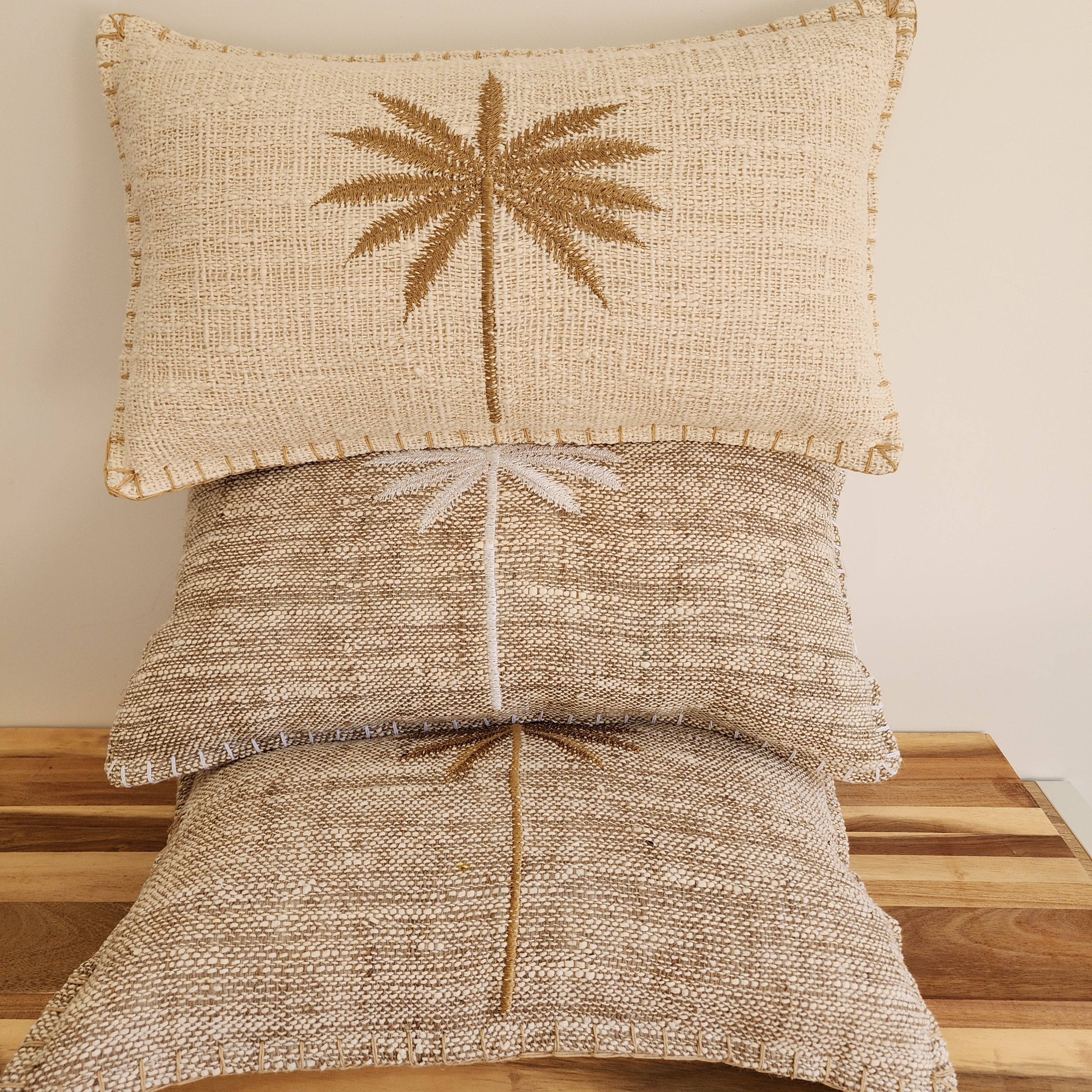 Coastal Husk Cushion Cover | Natural | 30x50cm