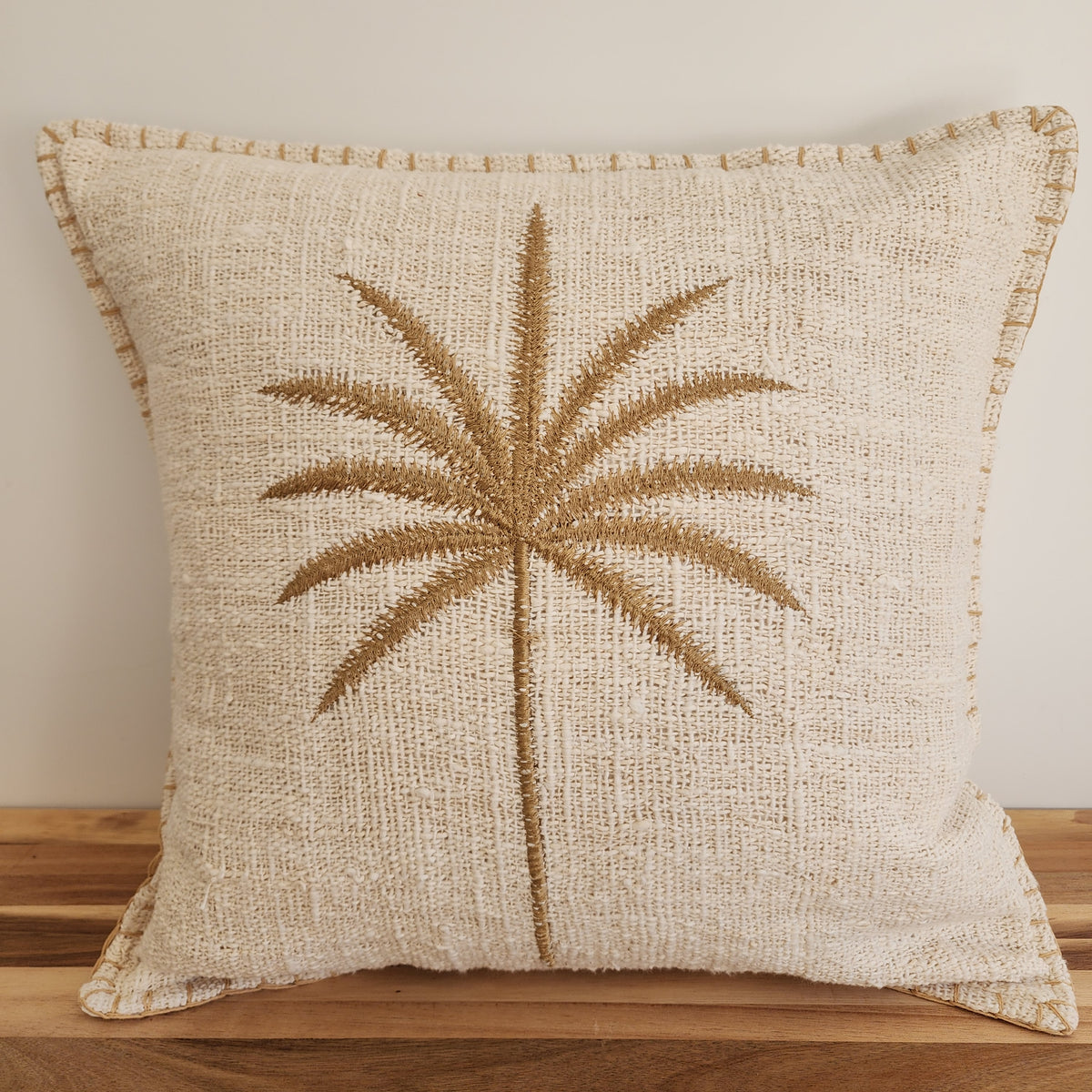 Coastal Husk Cushion Cover | Natural | 50x50cm