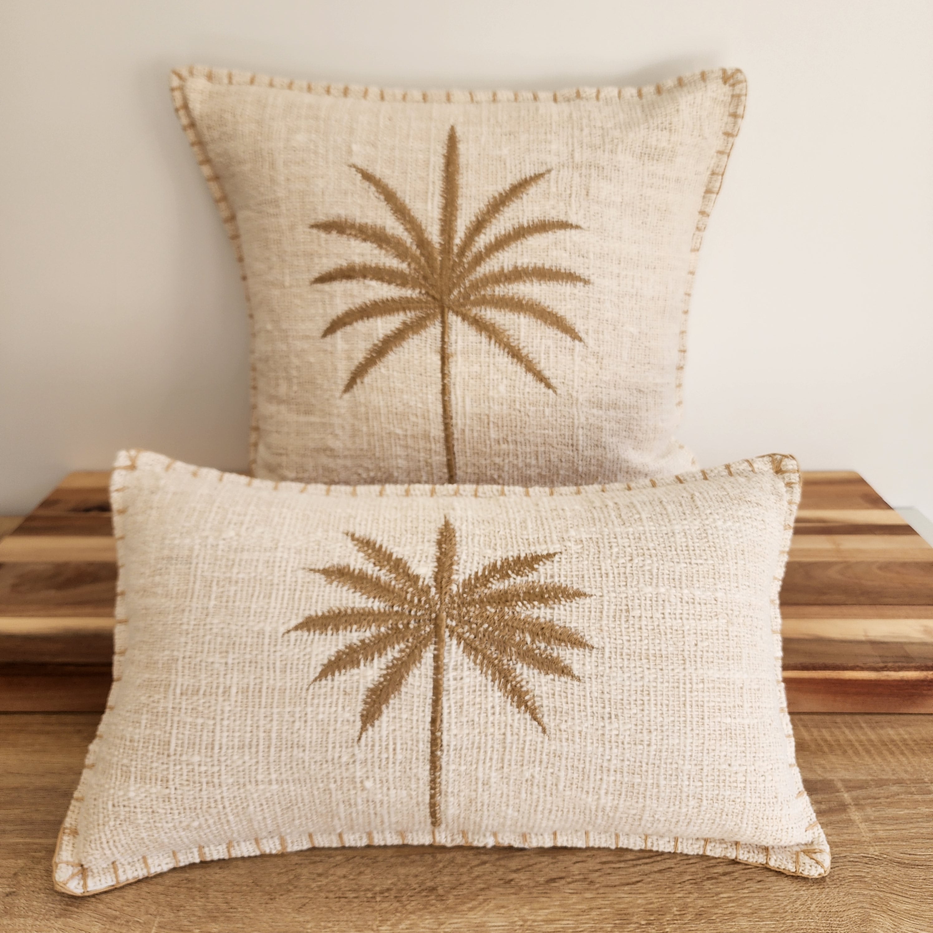 Coastal Husk Cushion Cover | Natural | 50x50cm