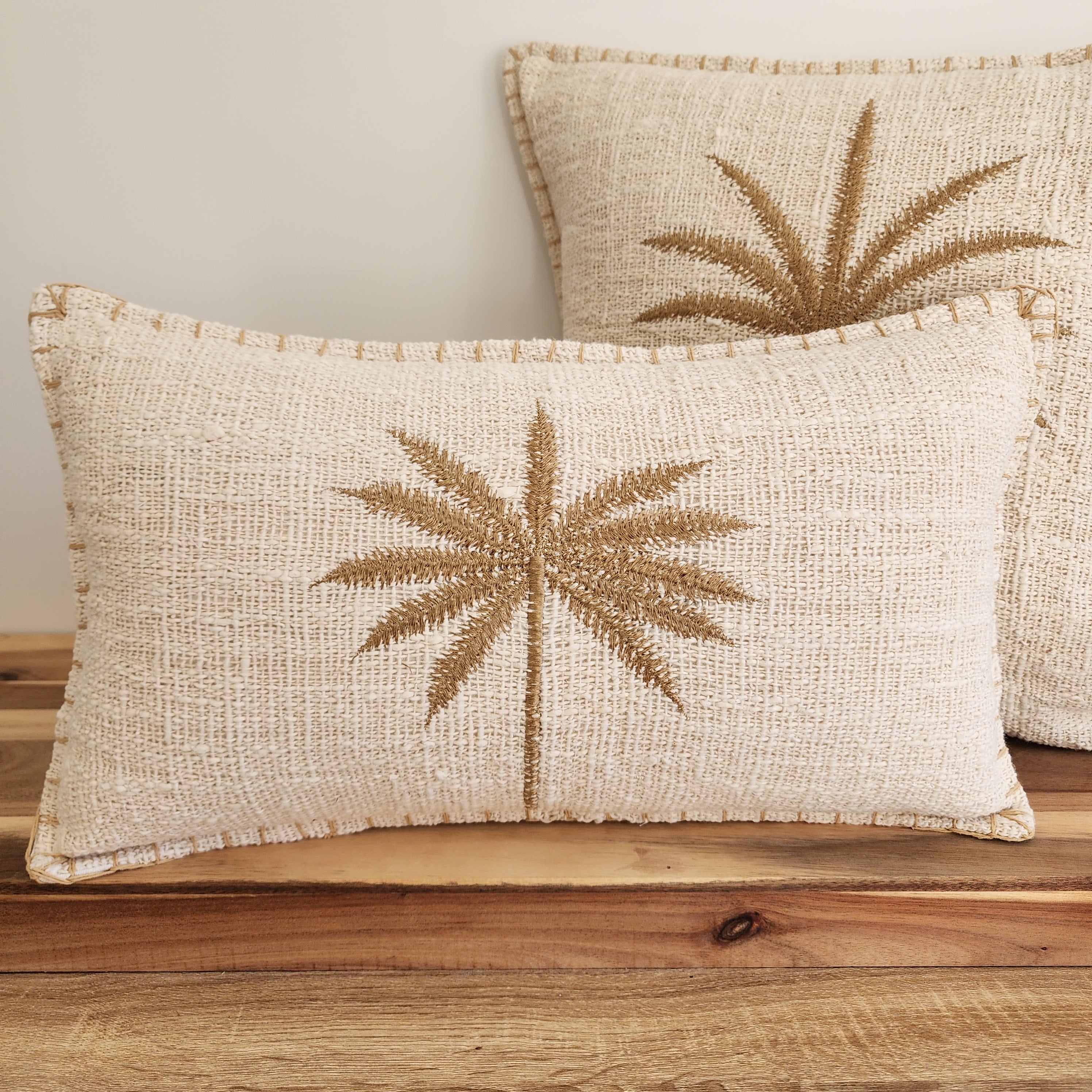 Coastal Husk Cushion Cover | Natural | 30x50cm
