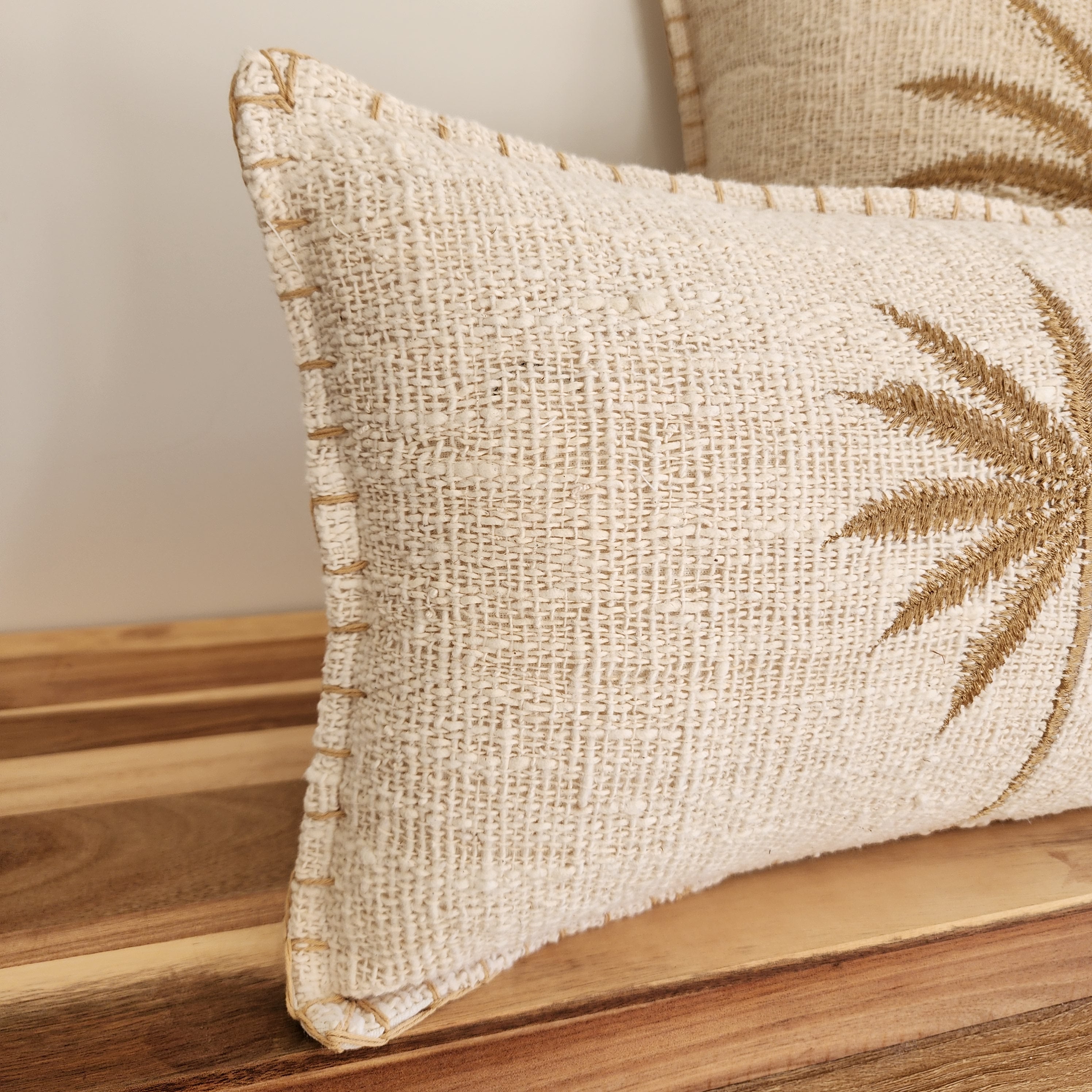 Coastal Husk Cushion Cover | Natural | 30x50cm