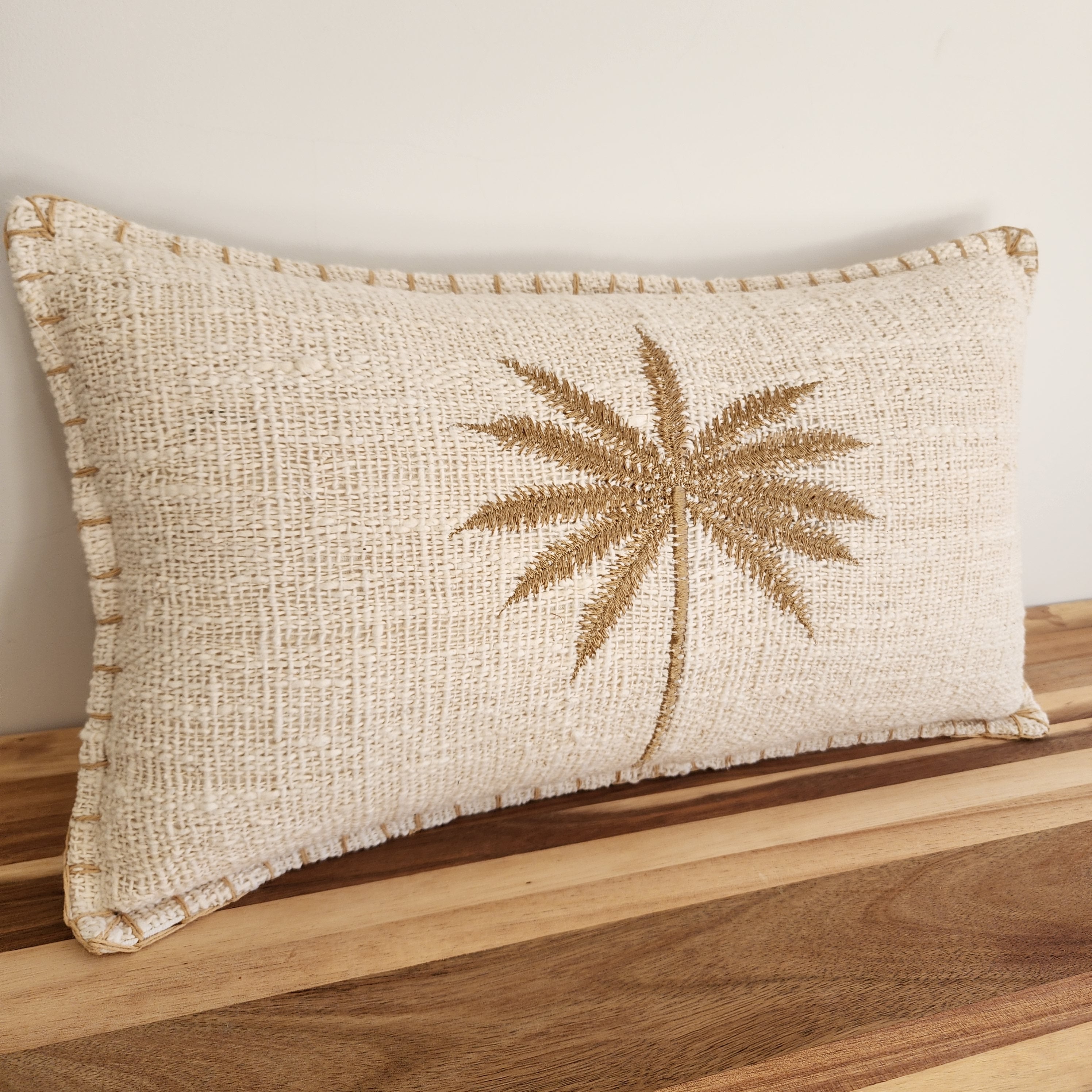 Coastal Husk Cushion Cover | Natural | 30x50cm