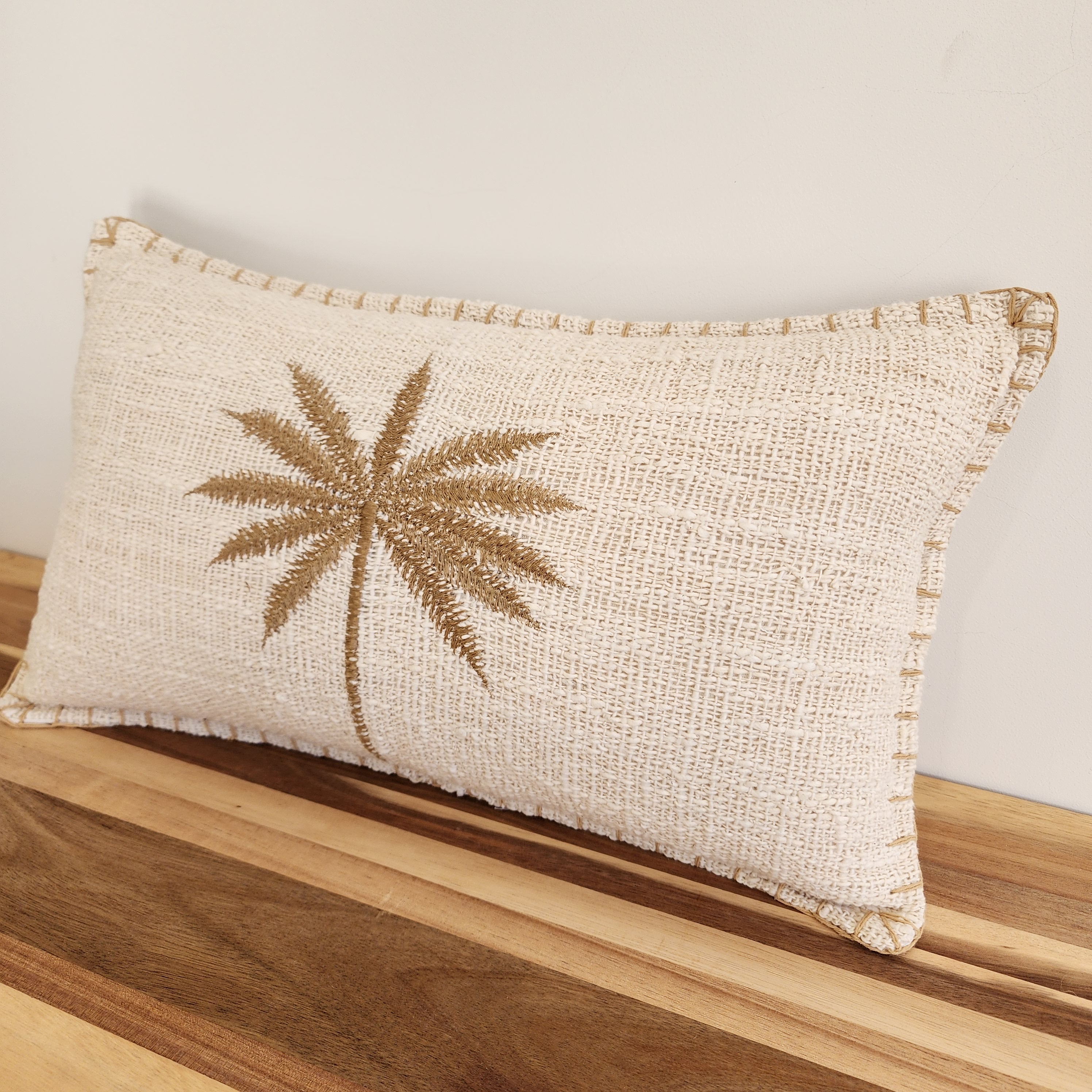 Coastal Husk Cushion Cover | Natural | 30x50cm