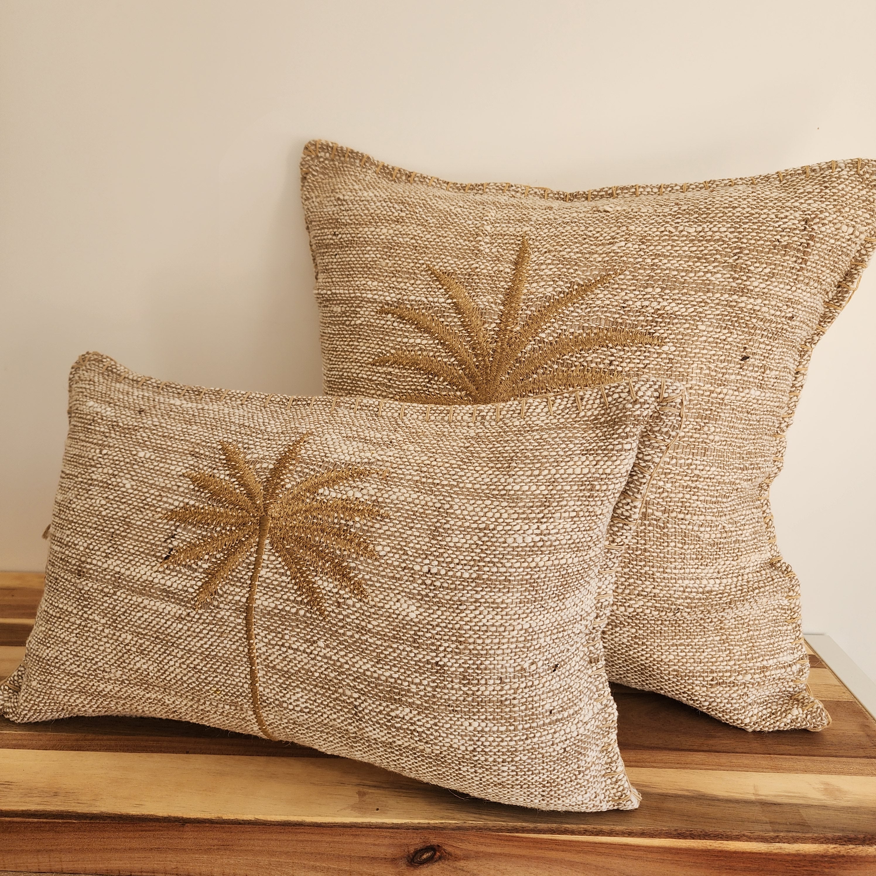 Coastal Husk Cushion Cover | Cinnamon | 30x50cm