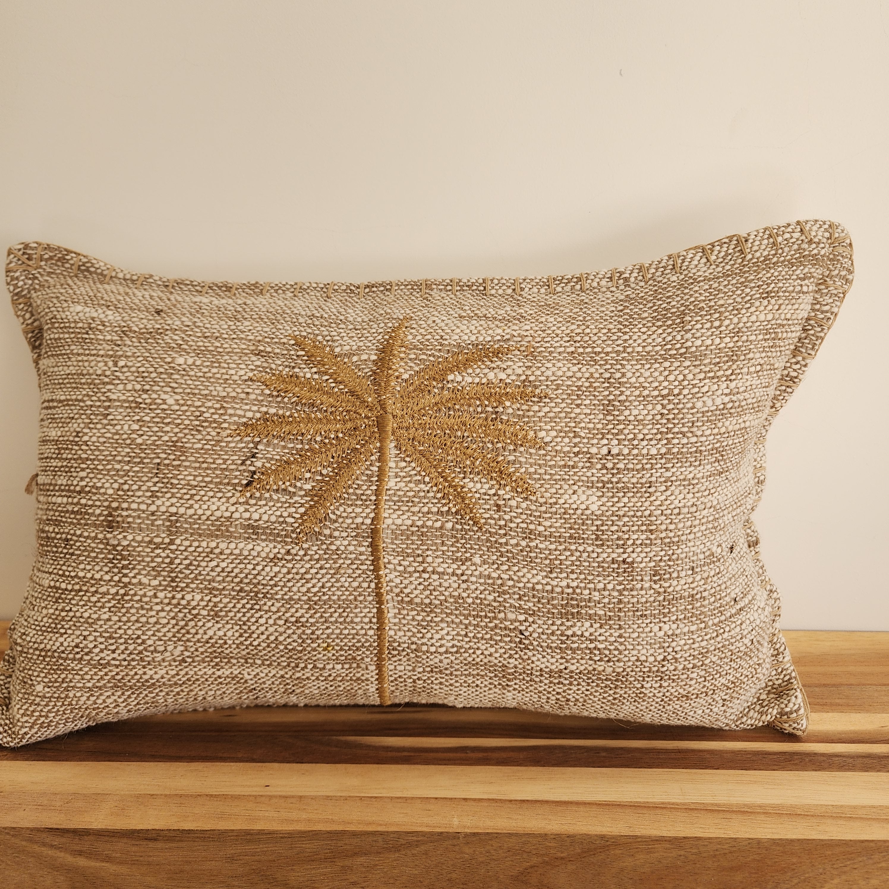 Coastal Husk Cushion Cover | Cinnamon | 30x50cm