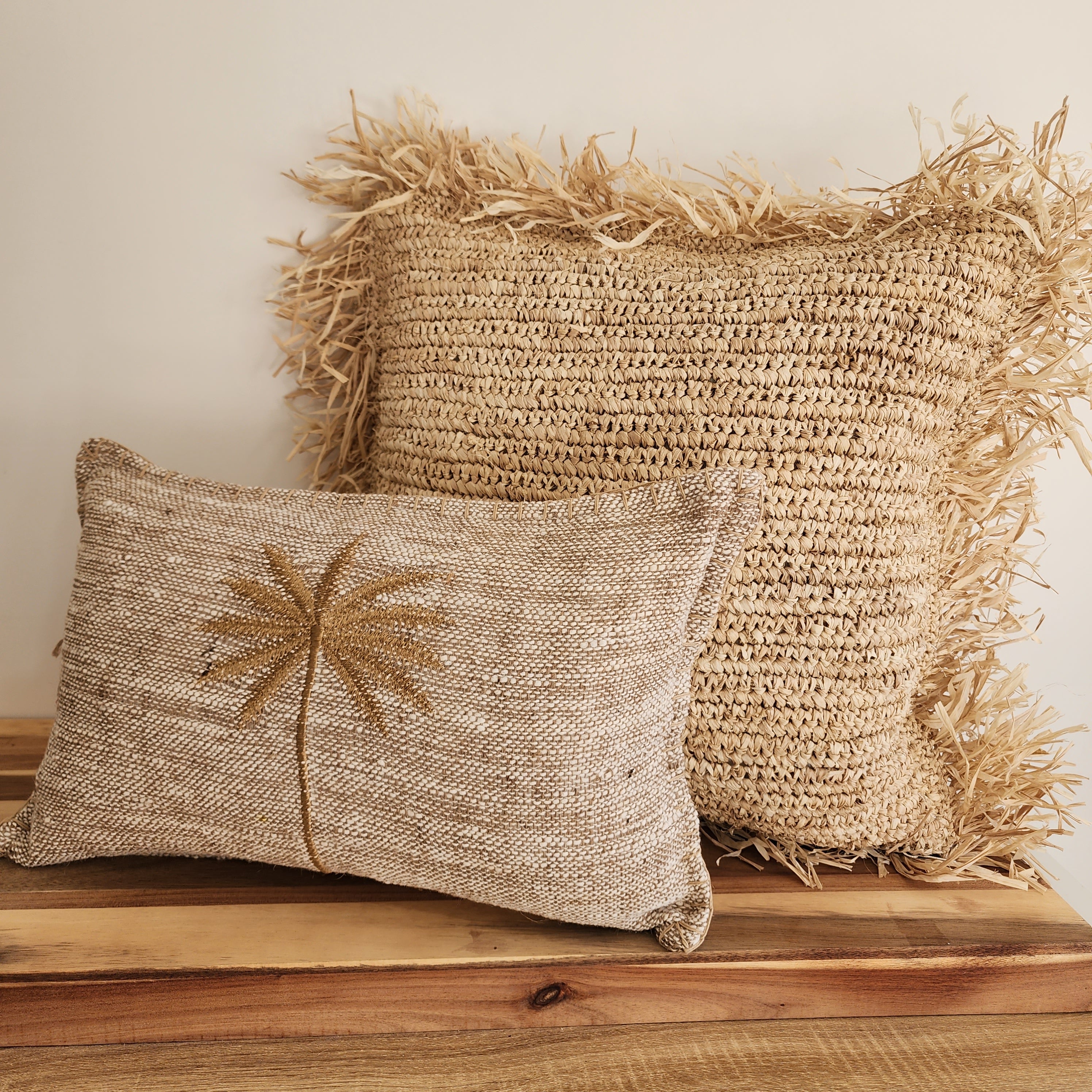 Coastal Husk Cushion Cover | Cinnamon | 30x50cm