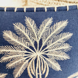 Midnight Palms Lumbar Cushion Cover | 30x50cm