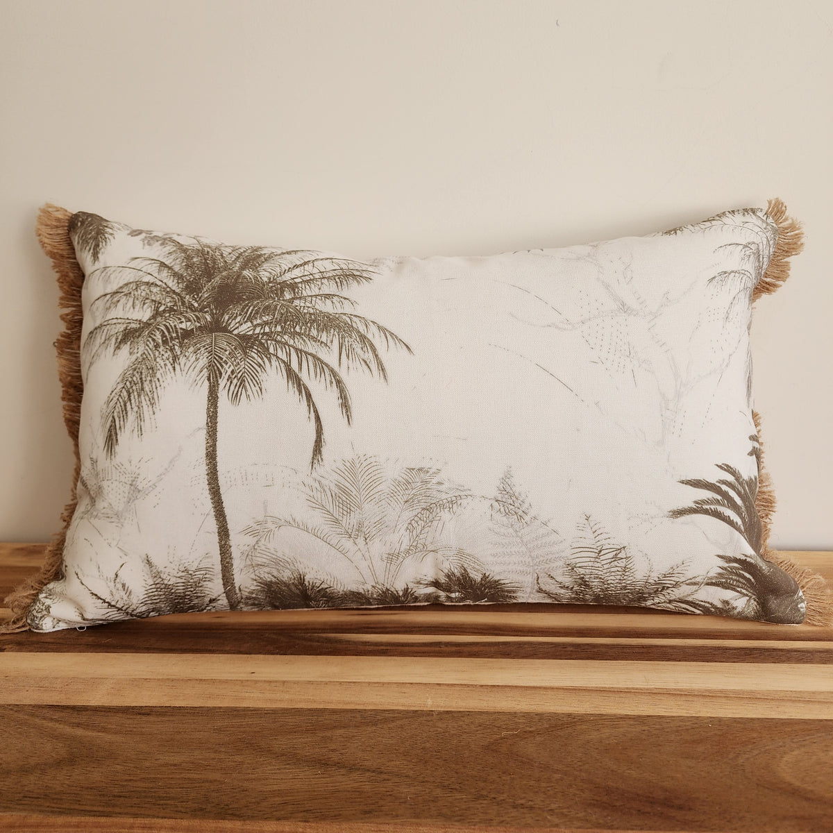 Vintage Palms Lumbar Cushion Cover | 30x50cm