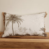 Vintage Palms Lumbar Cushion Cover | 30x50cm