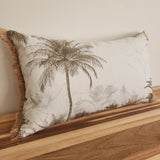 Vintage Palms Lumbar Cushion Cover | 30x50cm