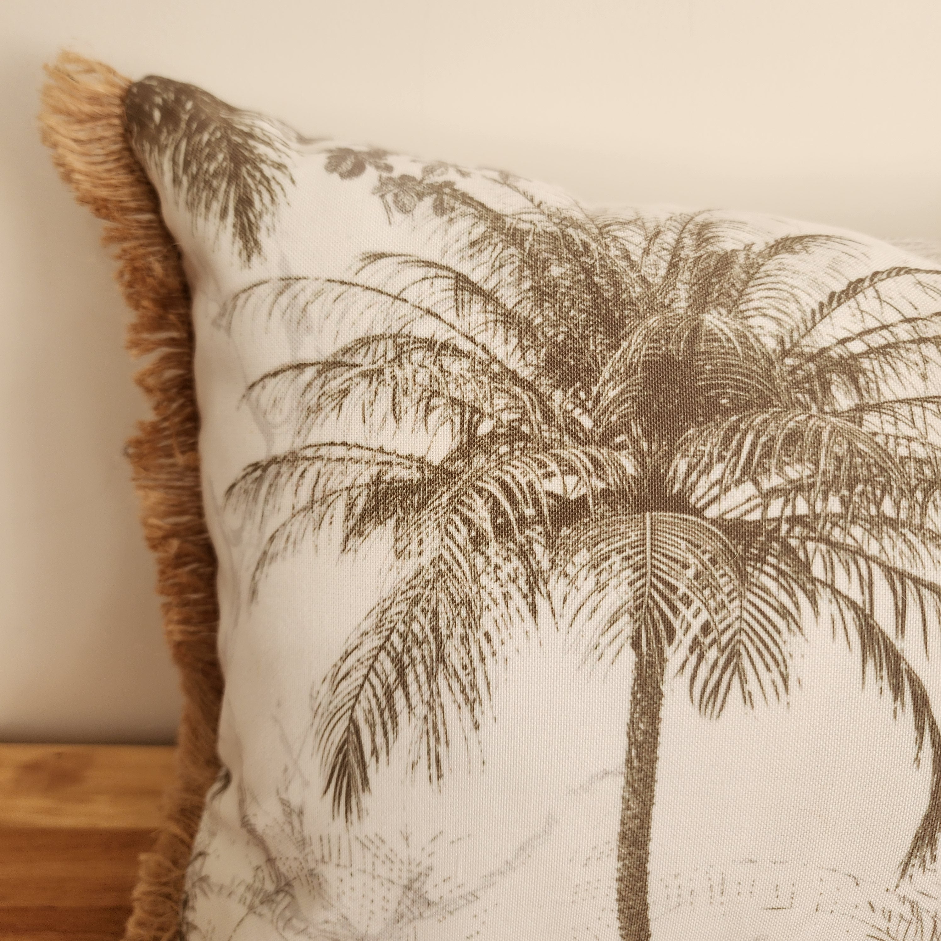 Vintage Palms Lumbar Cushion Cover | 30x50cm