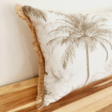 Vintage Palms Lumbar Cushion Cover | 30x50cm