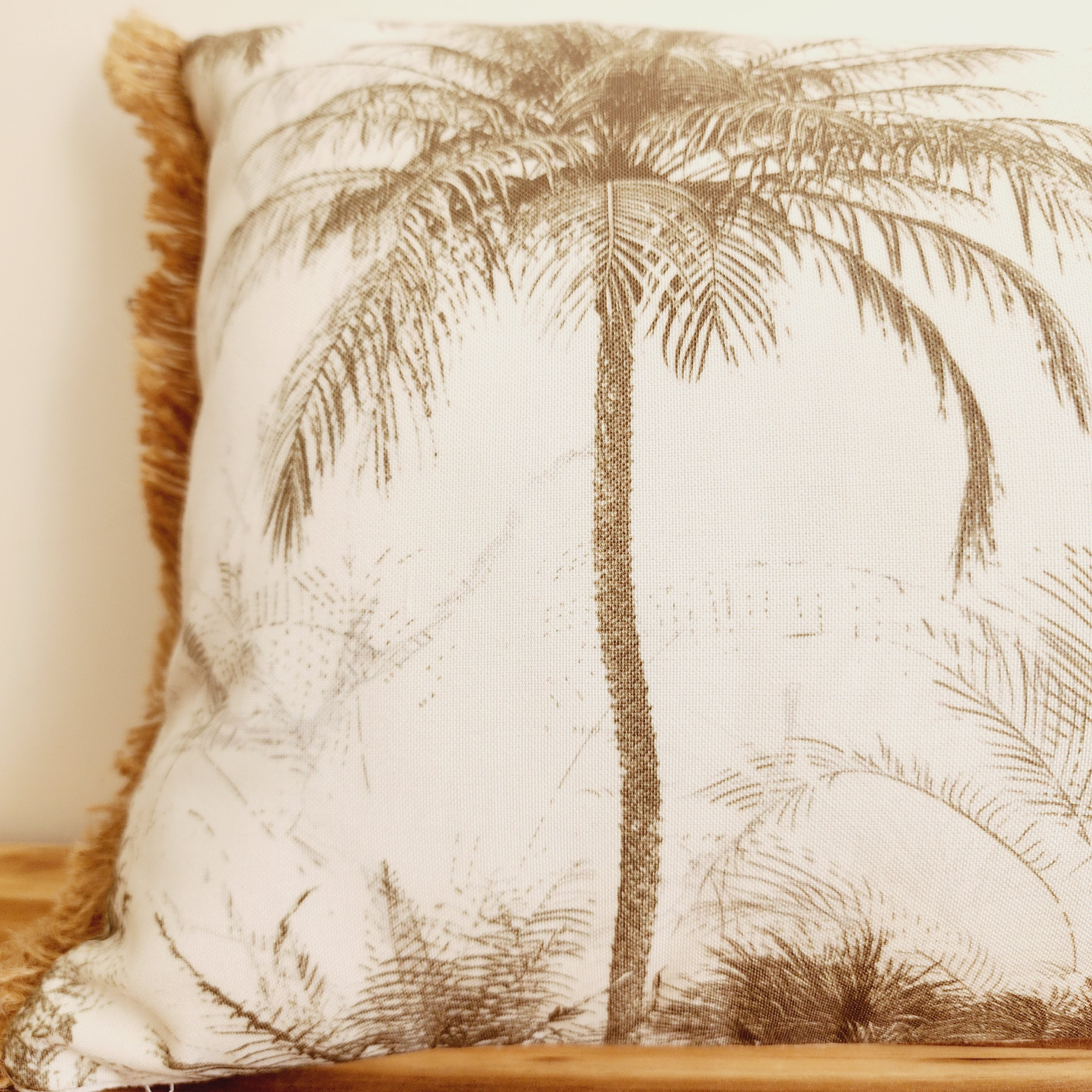 Vintage Palms Lumbar Cushion Cover | 30x50cm