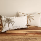 Vintage Palms Lumbar Cushion Cover | 30x50cm