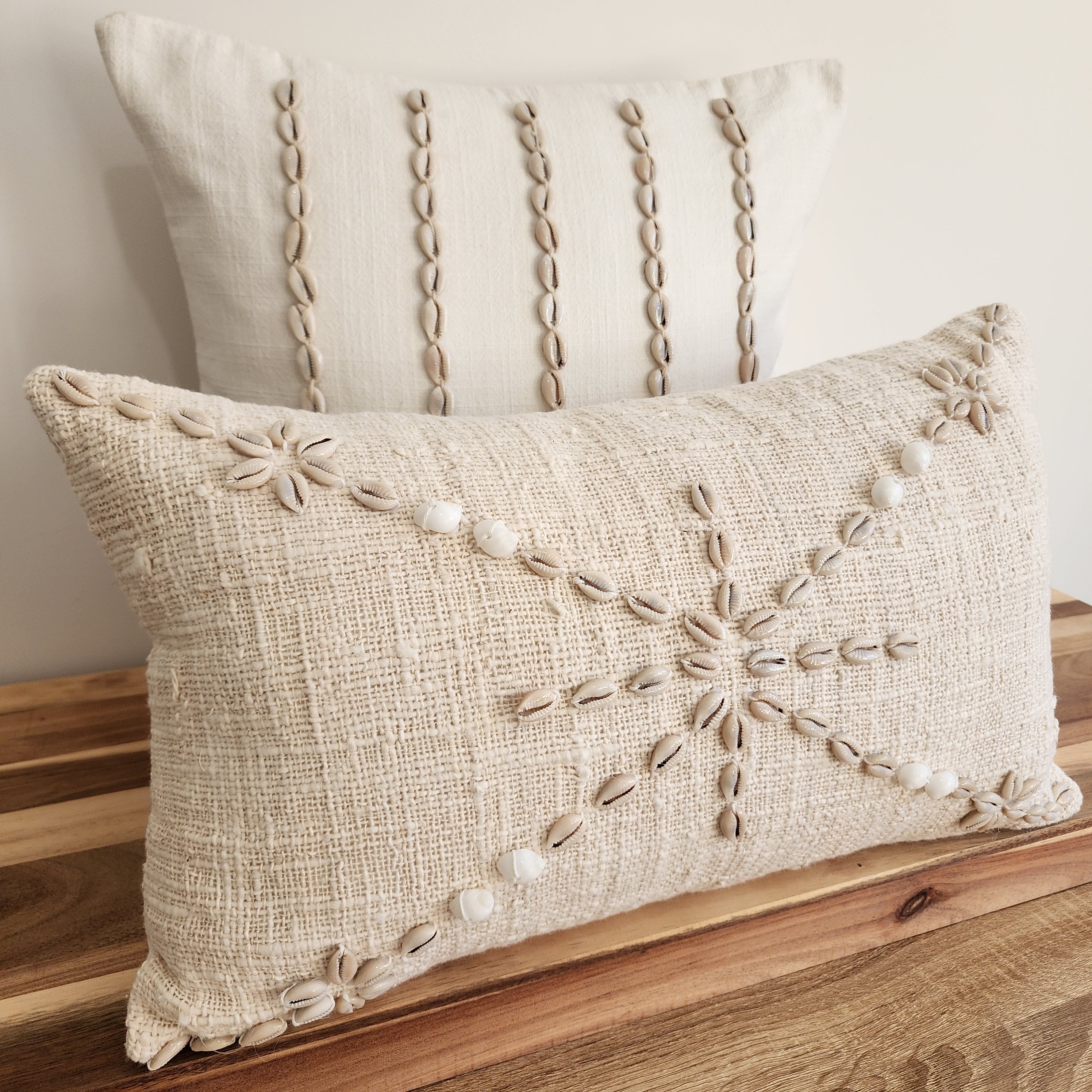 Island Star Lumbar Cushion Cover | Shell | 30x50cm