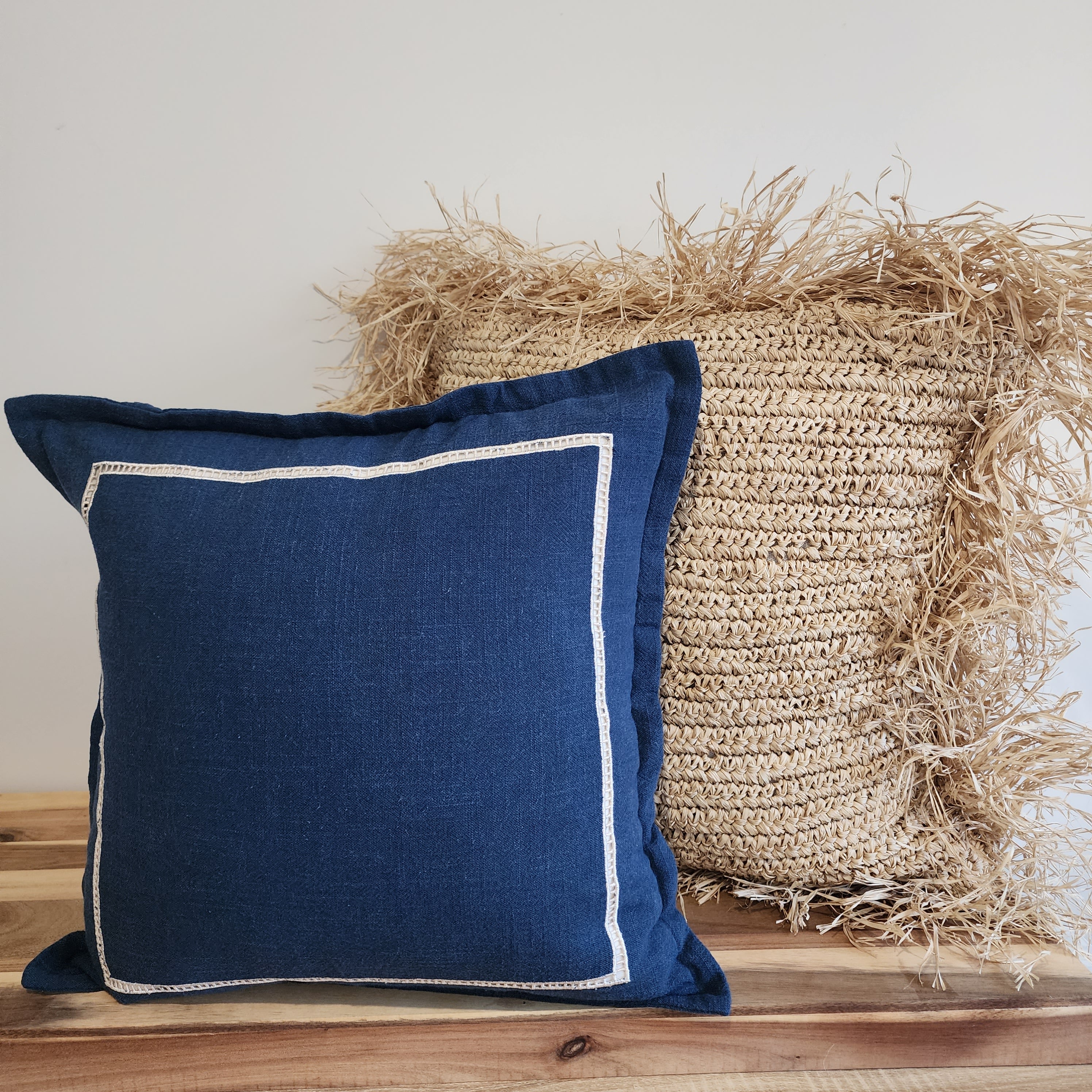 Hamptons Harbour Cushion Cover | 50x50cm