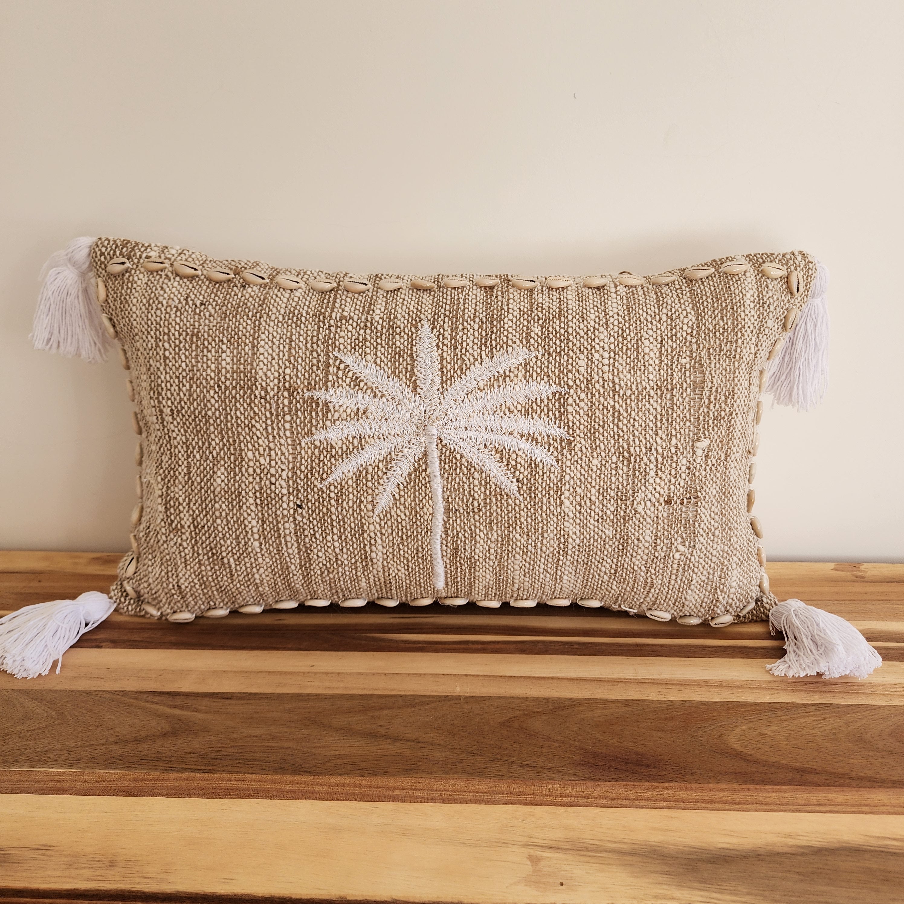 Paradise Palm Lumbar Cushion Cover | 30x50cm
