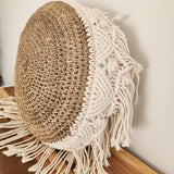 Zanzibar Round Macrame Cushion Cover | 45cm