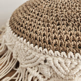 Zanzibar Round Macrame Cushion Cover | 45cm