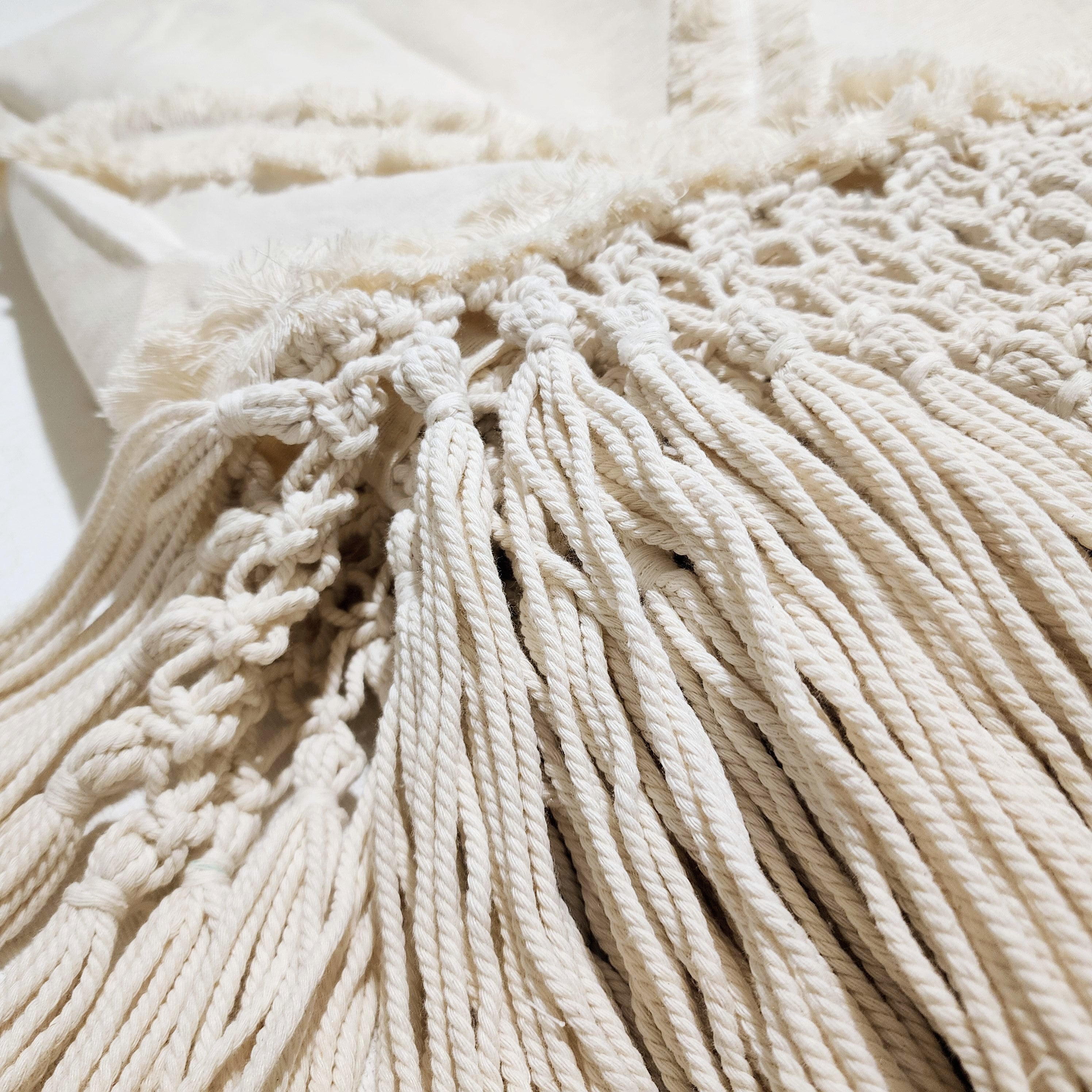Zahara Macrame Statement Throw
