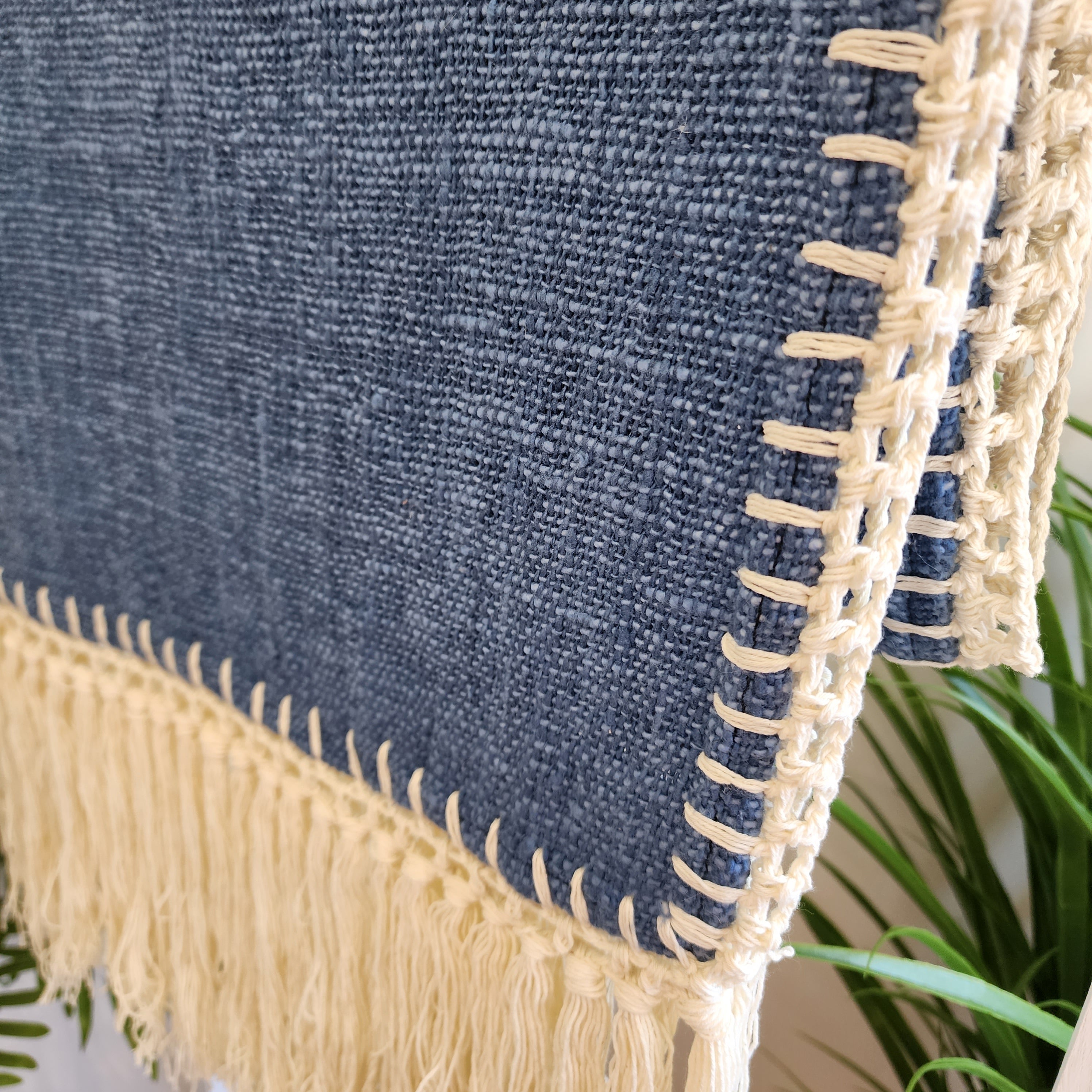Hamptons Blue Lagoon Bed Runner | Super King