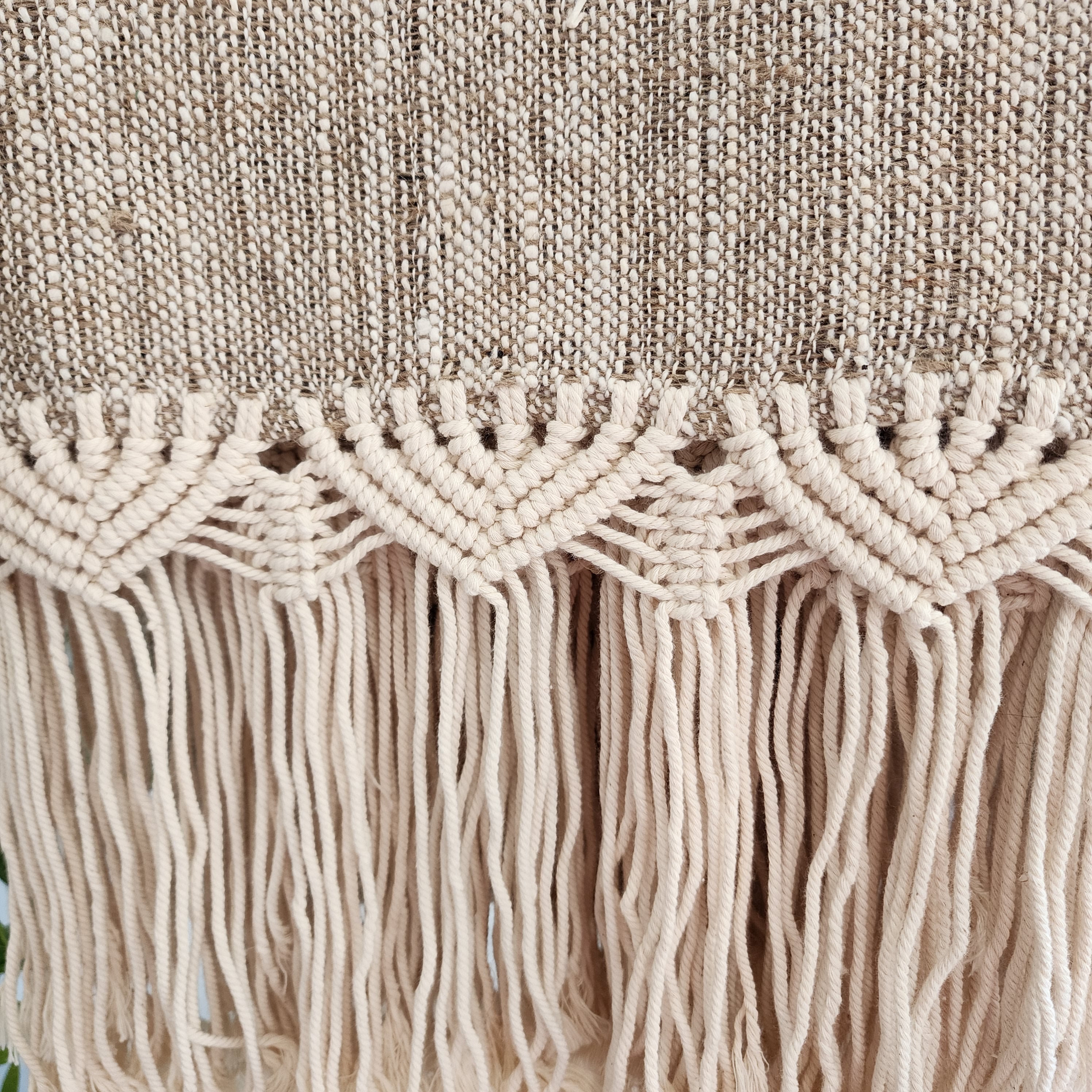 Coastal Escape Macrame Throw | Super King