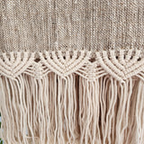 Coastal Escape Macrame Throw | Super King