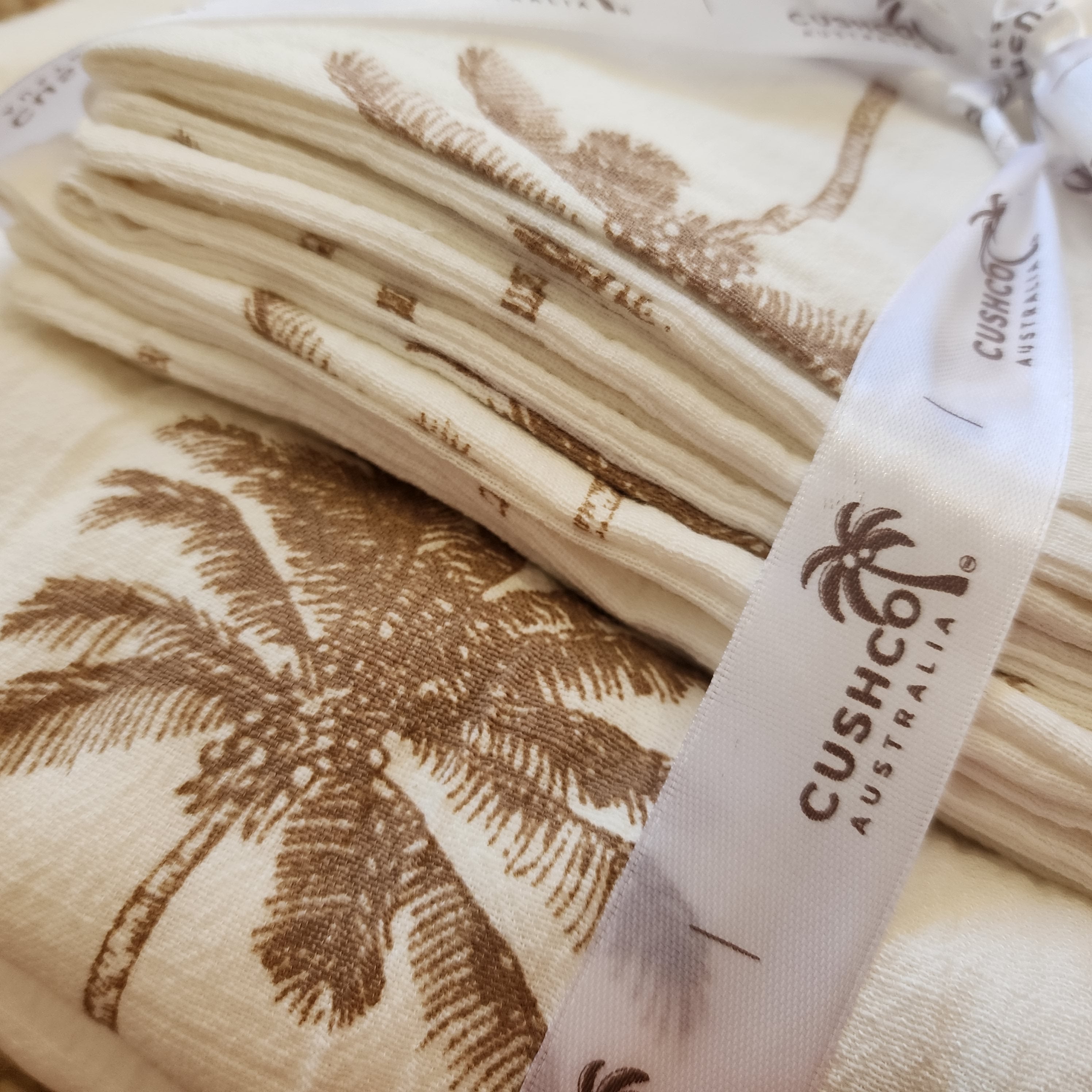 Palm Haven Quilt Cover Set | Q | K | SK | Bed Linen