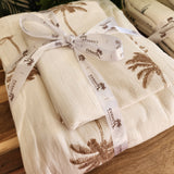 Palm Haven Quilt Cover Set | Q | K | SK | Bed Linen