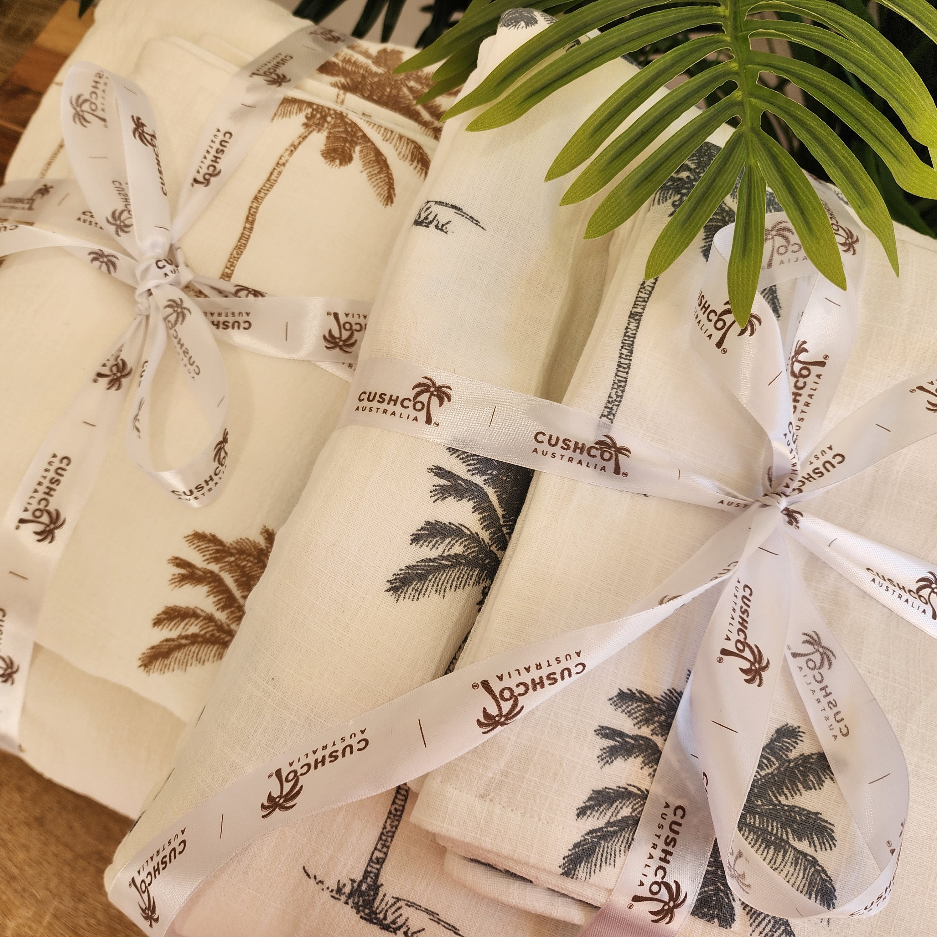 Palm Haven Quilt Cover Set | Q | K | SK | Bed Linen