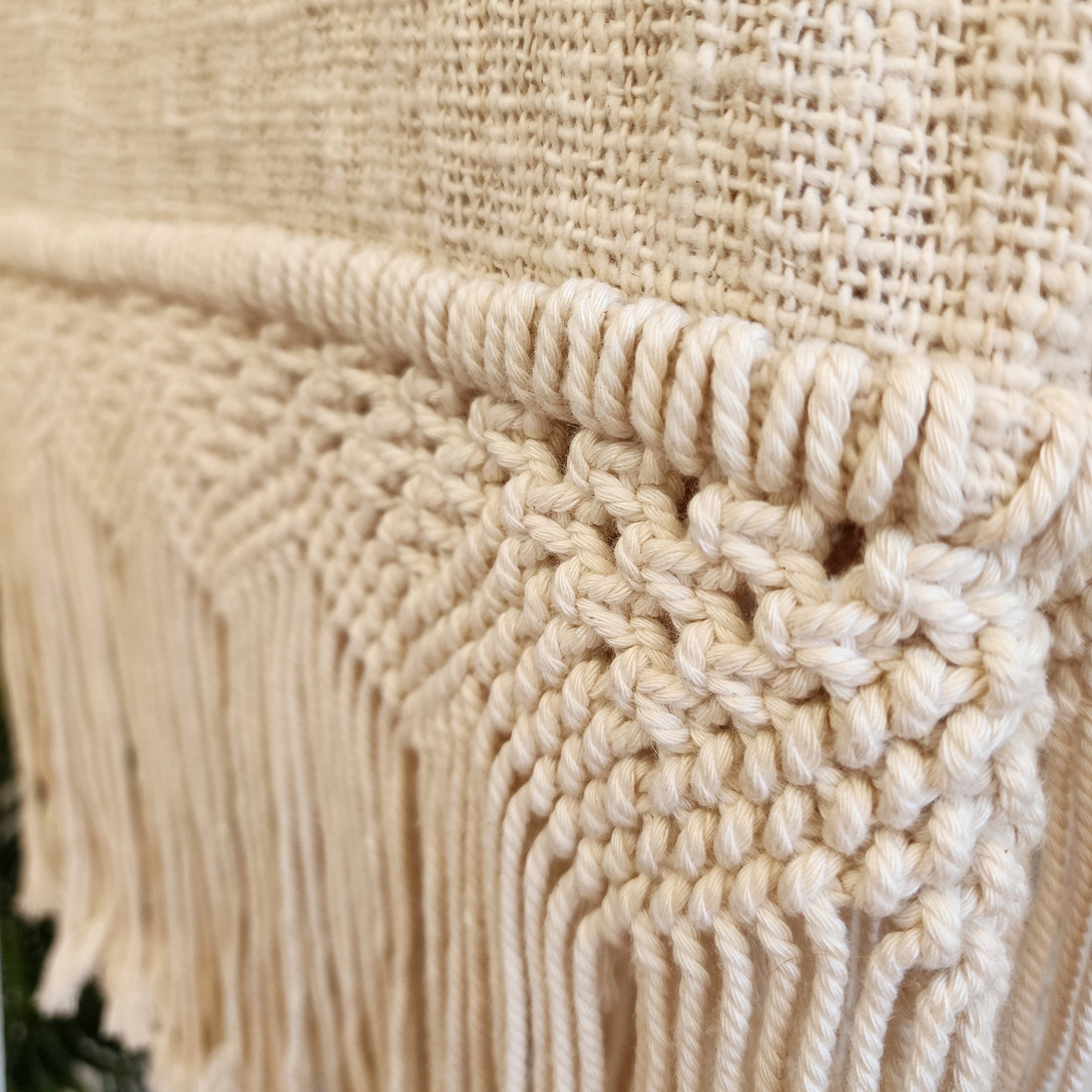 Boho Luxe Macrame Throw | Super King